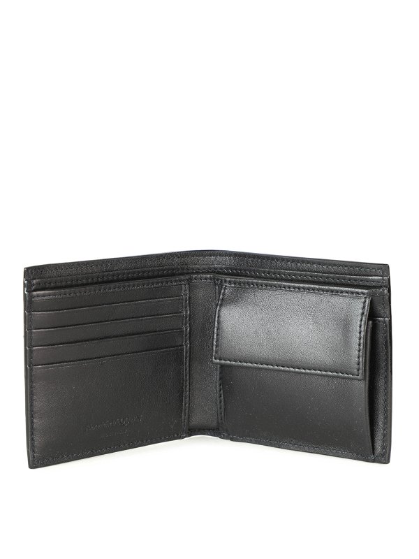 Logoed wallet shop online: ALEXANDER MCQUEEN