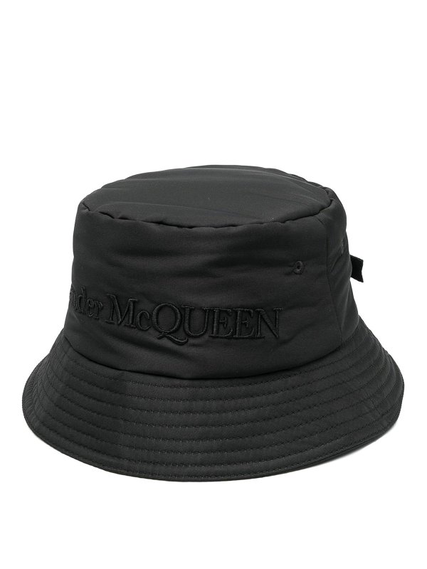 ALEXANDER MCQUEEN: 帽子＆キャッブ - 帽子 - 黒