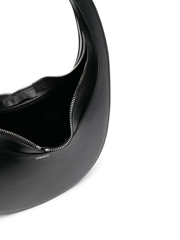 Leather swipe bag shop online: COPERNI