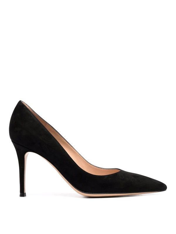 Gianvito Rossi: court shoes - Suede pumps