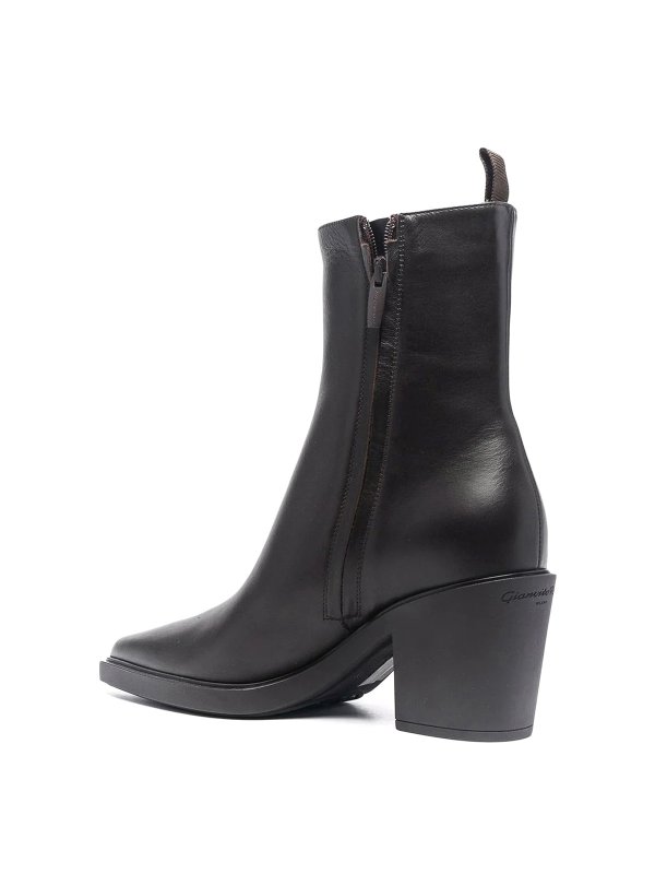 iKRIX Gianvito Rossi: ankle boots - Dylan leather gloves