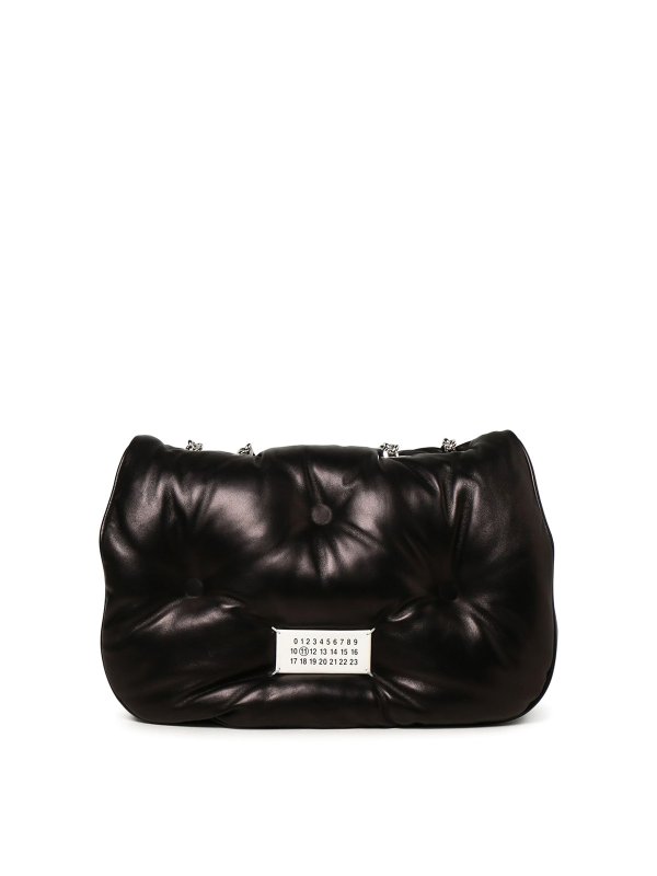 Maison Margiela: cross body bags - Glam slam flap medium bag