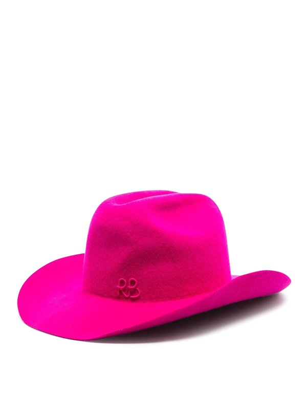 RUSLAN BAGINSKIY: hats & caps online - Felt cowboy hat