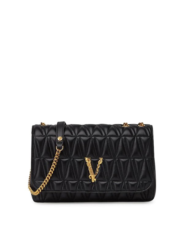 VERSACE: shoulder bags - Leather bag