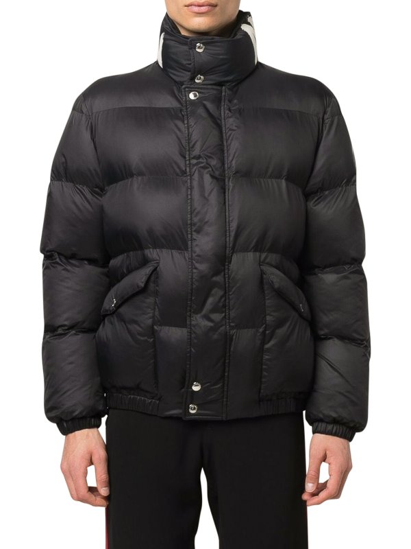 iKRIX ALEXANDER MCQUEEN: padded jackets - Graffiti logo puffer jacket