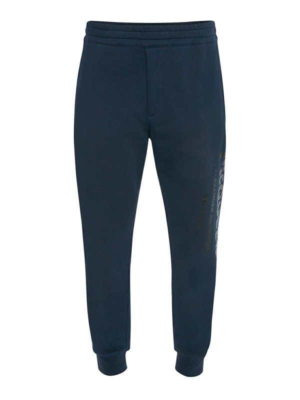ALEXANDER MCQUEEN: Traininghosen - Traininghose - Blau