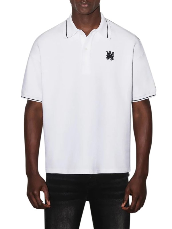 iKRIX AMIRI: ポロシャツ - ポロシャツ - 白