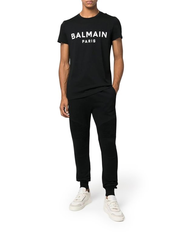 Balmain: Camisetas online - Camiseta - Negro