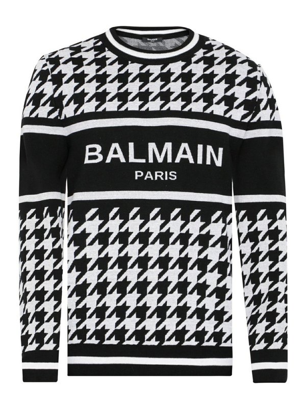 Balmain: クルーネック - クルーネック - 白
