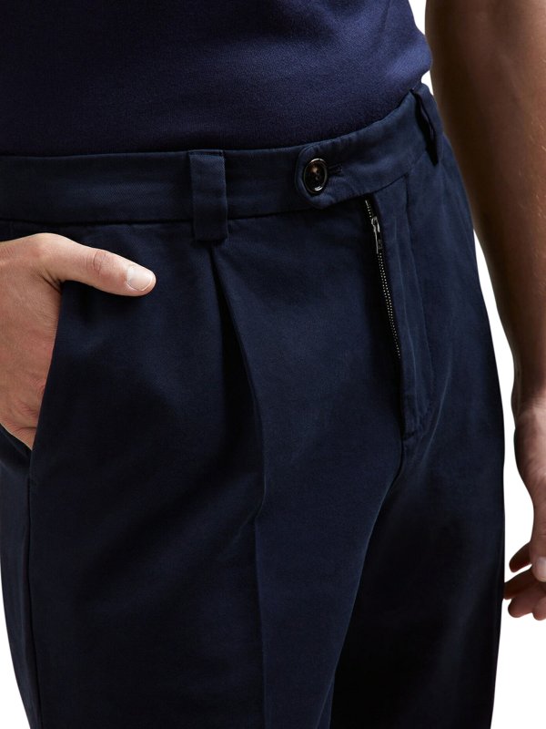 BRUNELLO CUCINELLI buy online テーラードパンツ - ブルー