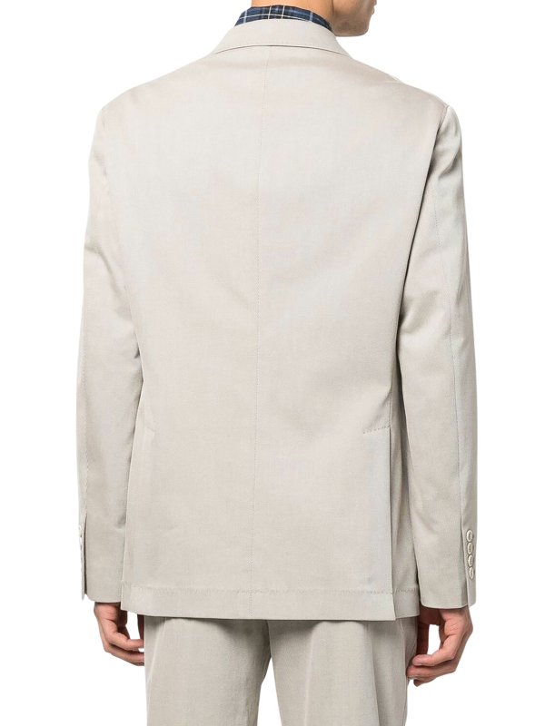 Stretch cotton blazer shop online: BRUNELLO CUCINELLI
