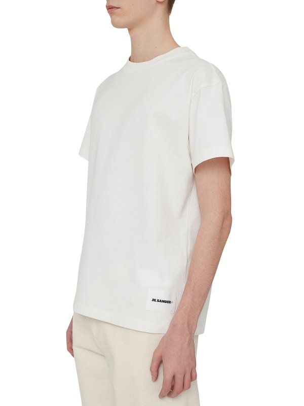 3 T-shirts set shop online: JIL SANDER