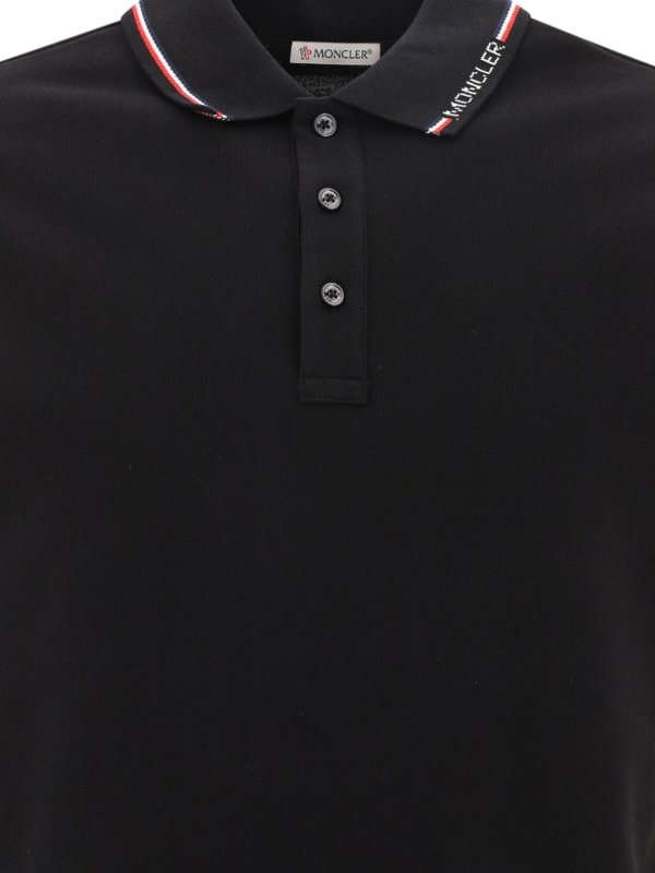 Polo shirts Moncler Cotton polo 8A0001284556999 Shop online at THEBS