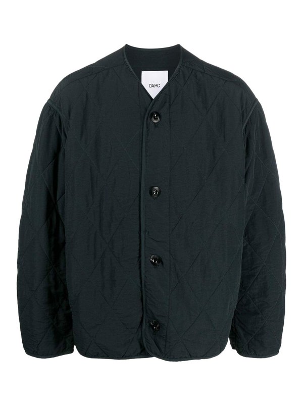 OAMC: padded jackets - Tech fabric puffer jacket