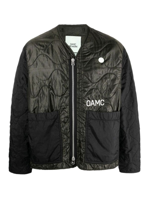 OAMC: padded jackets - Tech fabric puffer jacket