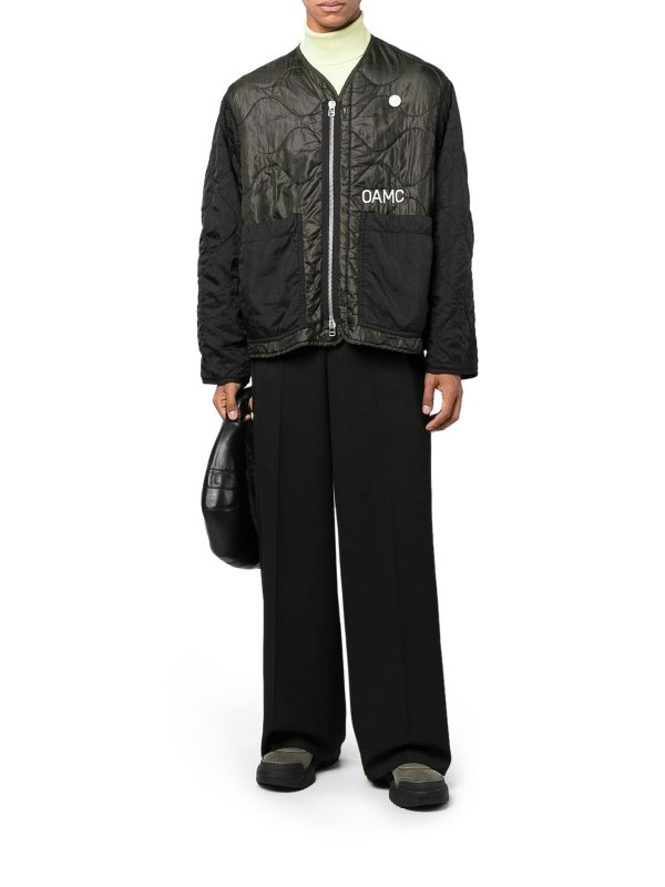 OAMC: padded jackets online - Tech fabric puffer jacket