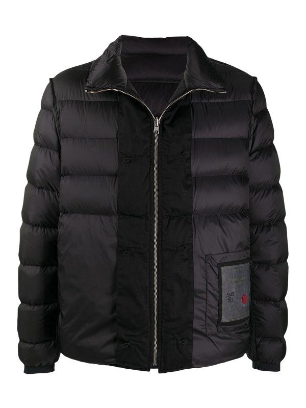 TEN C: padded jackets - Tech fabric puffer jacket