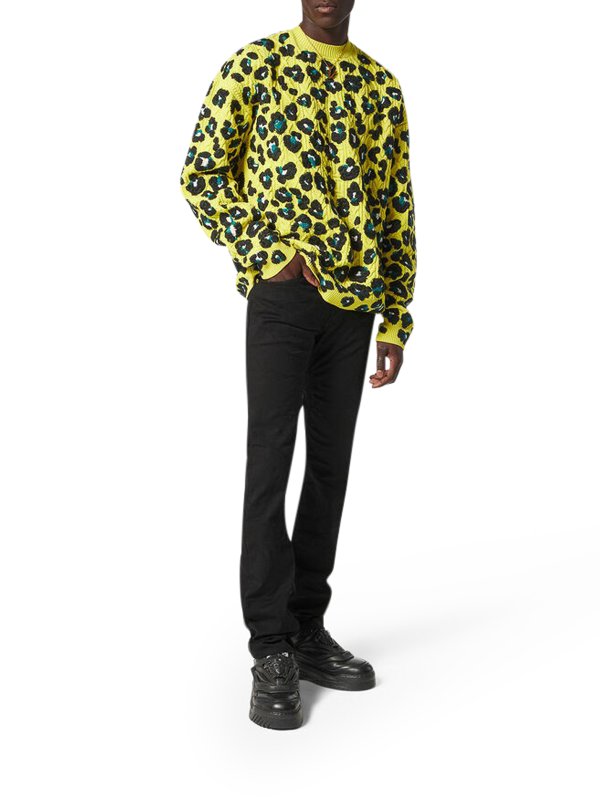 VERSACE: skinny jeans online - Denim jeans