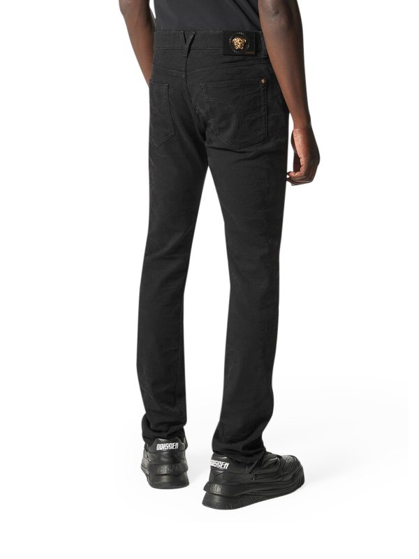 Denim jeans shop online: VERSACE