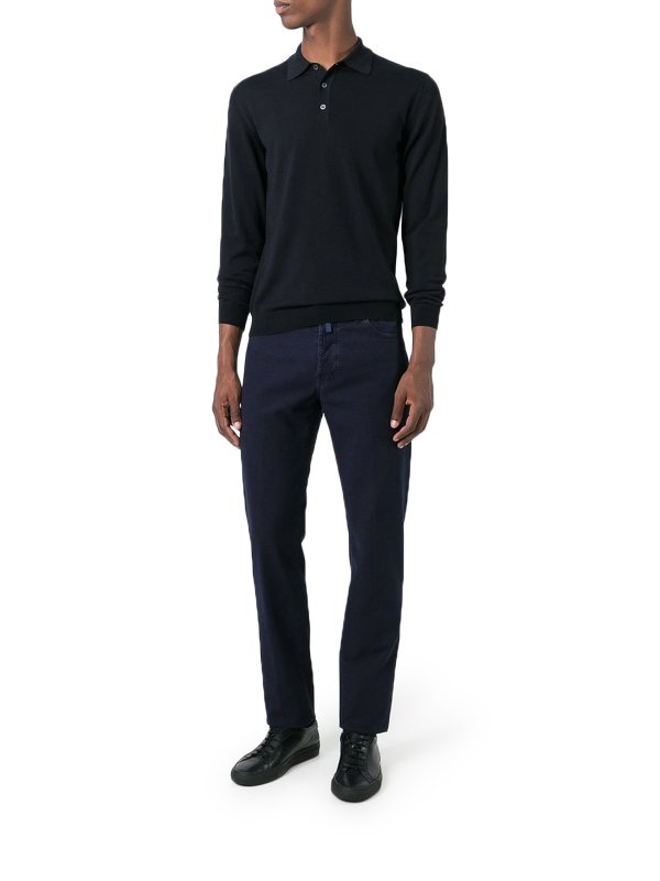 ZANONE: ポロシャツ online - ポロシャツ - ブルー