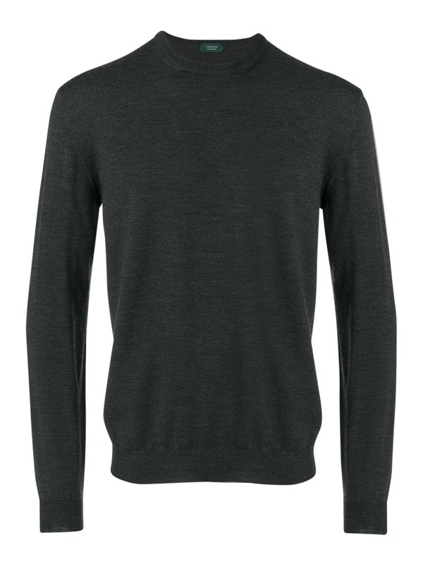 ZANONE: クルーネック - クルーネック - グレー