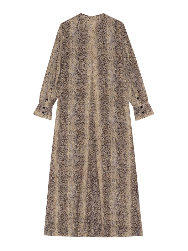 GANNI: マキシドレス online - マキシドレス - アニマル柄