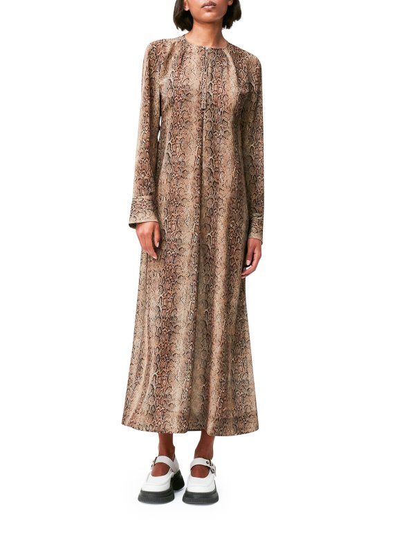 iKRIX GANNI: マキシドレス - マキシドレス - アニマル柄