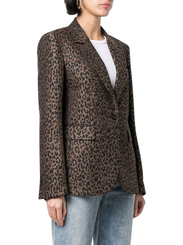 iKRIX GOLDEN GOOSE: blazers - Leopard printed blazer