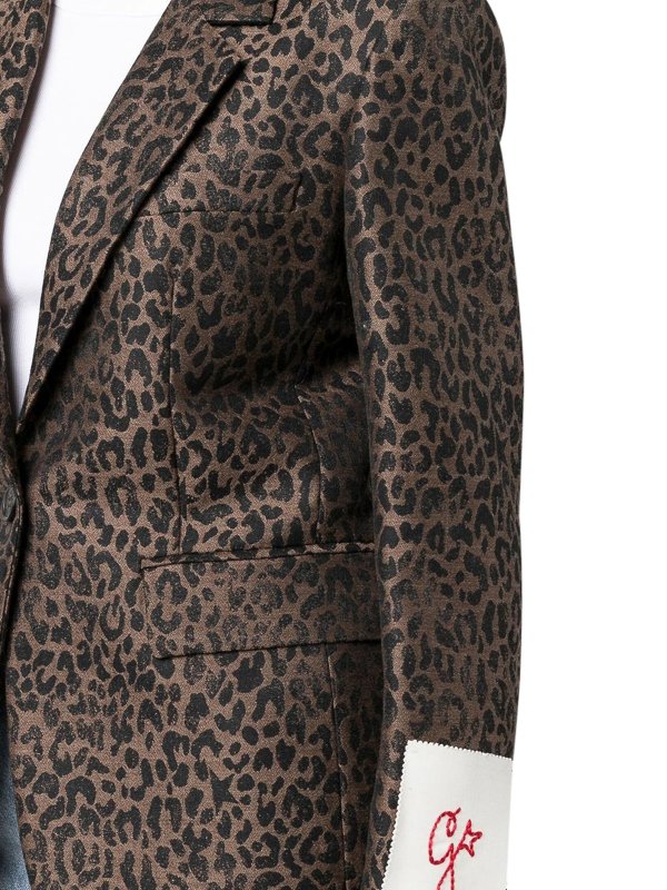 GOLDEN GOOSE buy online Leopard printed blazer