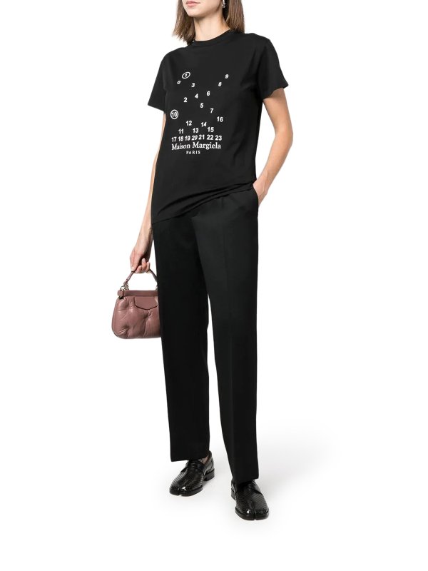 Maison Margiela: Camisetas online - Camiseta - Negro