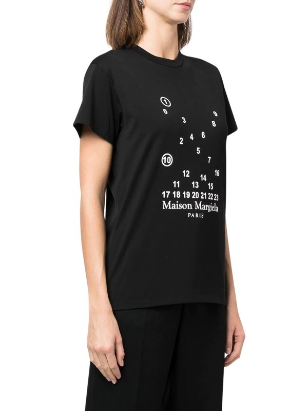 iKRIX Maison Margiela: Camisetas - Camiseta - Negro