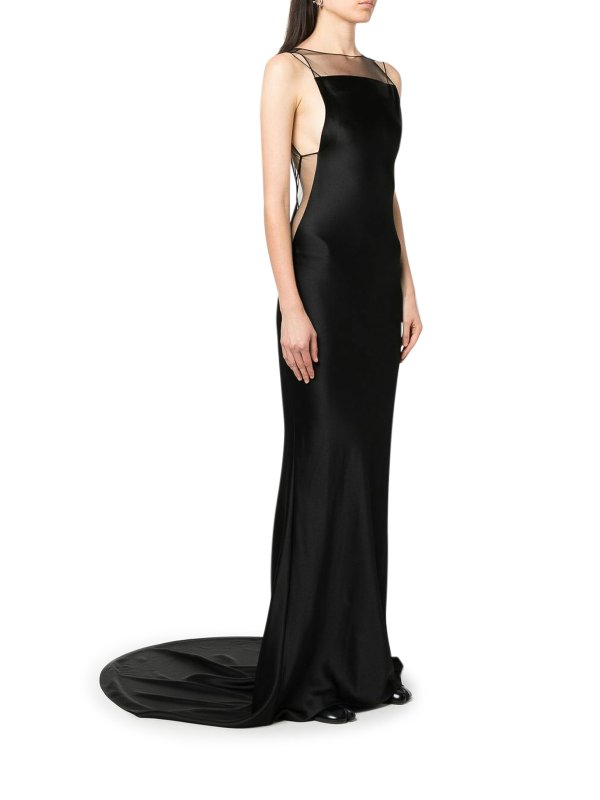 Maison Margiela: イブニングドレス online - イブニングドレス - 黒