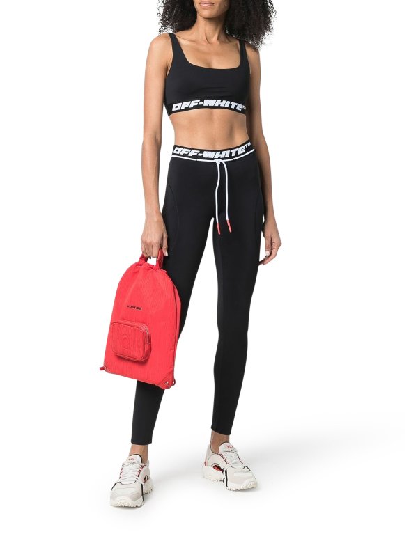 OFF-WHITE: レギンス online - レギンス - 黒