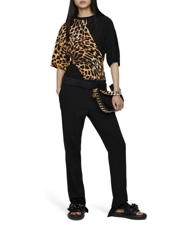 STELLA McCARTNEY: casual trousers online - Twill pants