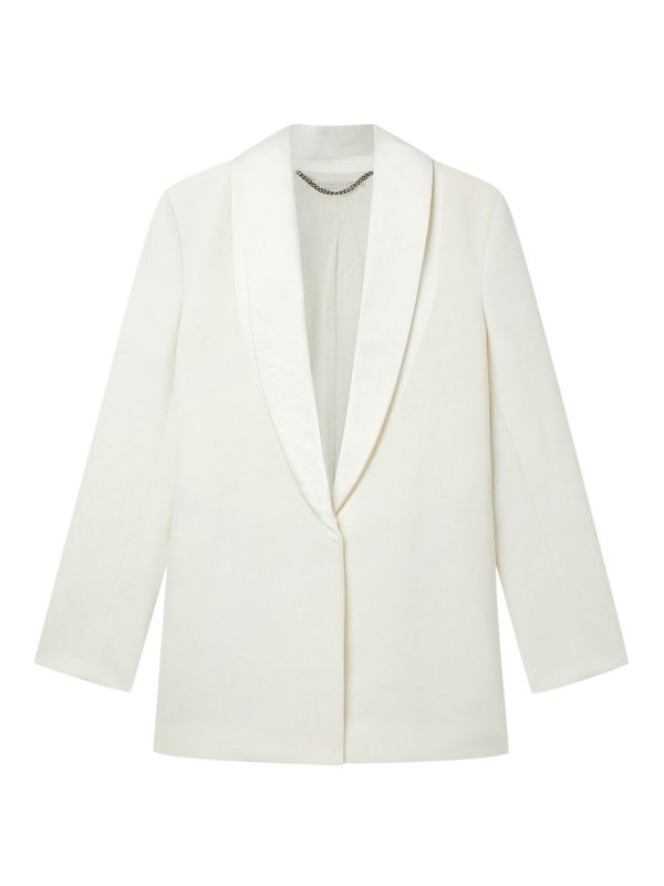 STELLA McCARTNEY: blazers - Lurex tailored jacket