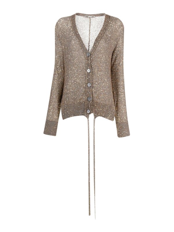 STELLA McCARTNEY: cardigans - Sequined cardigan