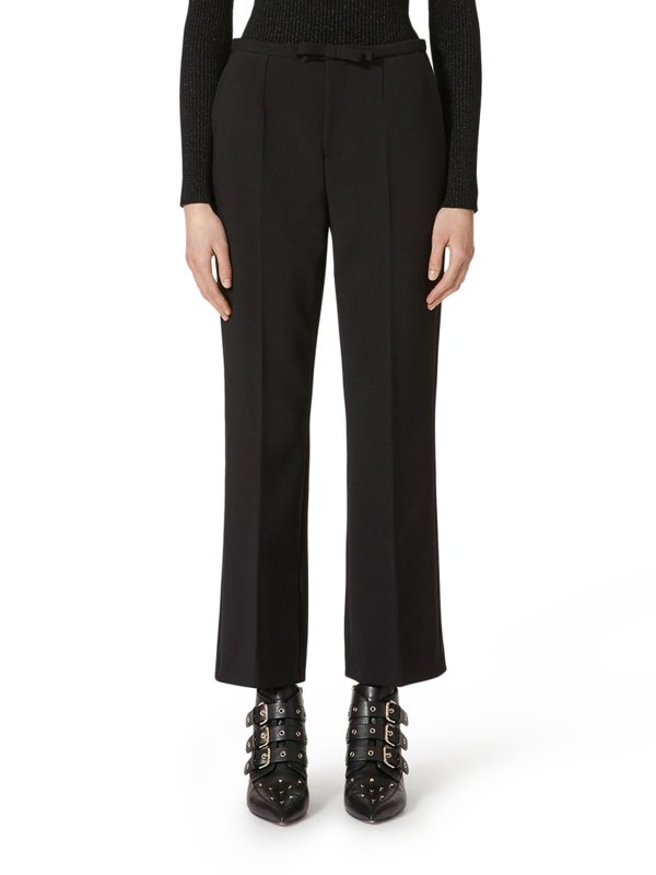 カジュアルパンツ - 黒 shop online: VALENTINO RED