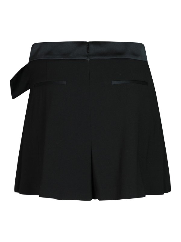 VALENTINO RED: ミニスカート online - ミニスカート - 黒