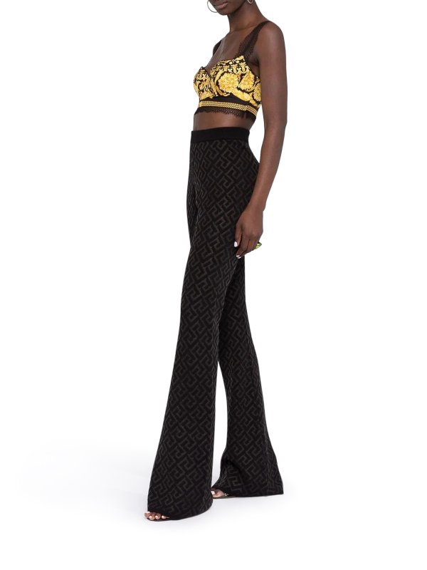 VERSACE: カジュアルトラウザー online - カジュアルパンツ - 黒