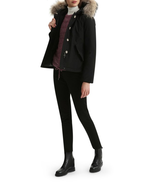 WOOLRICH: cappotti imbottiti online - Parka Arctic Raccoon