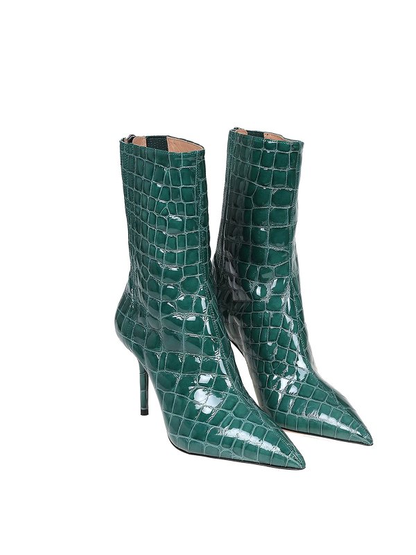 Aquazzura: ankle boots online - Leather ankle boot
