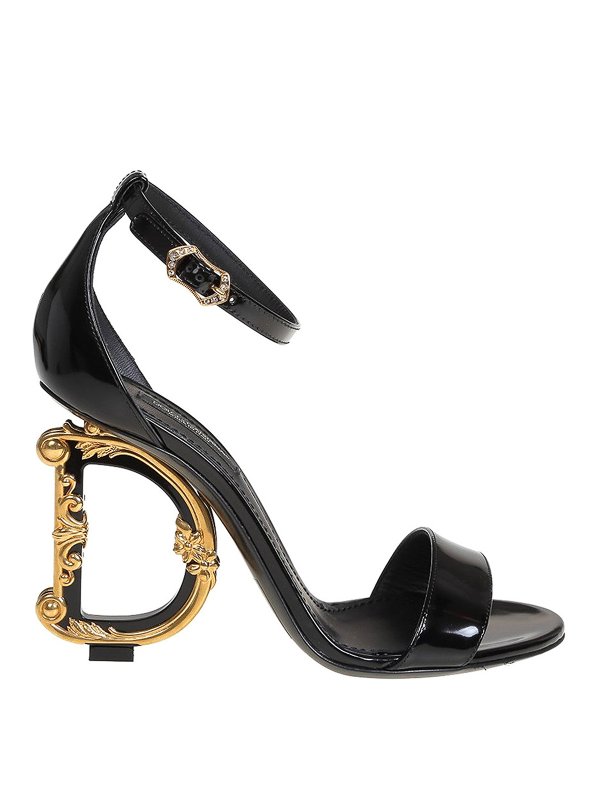 DOLCE & GABBANA: Sandalen - Sandalen - Schwarz