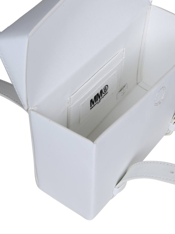 ショルダーバッグ - 白 shop online: MM6 MAISON MARGIELA