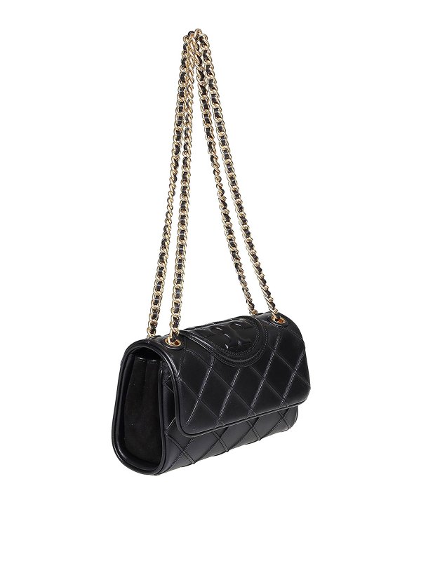TORY BURCH: cross body bags online - Small Fleming bag in quilted leather