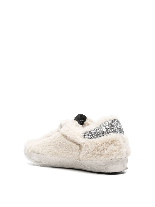 iKRIX GOLDEN GOOSE: trainers - Shearling-panel sneakers