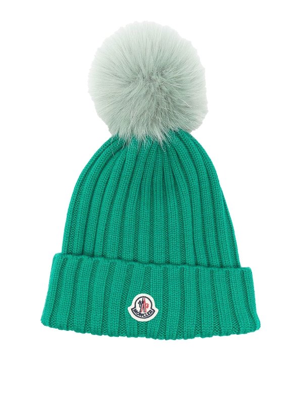 MONCLER: Bonnets - Bonnet - Vert
