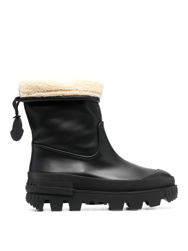 MONCLER: ブーティー - アンクルブーツ - 黒