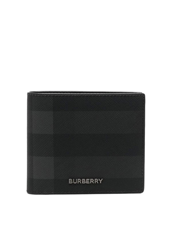 BURBERRY: wallets & purses - Check-pattern wallet