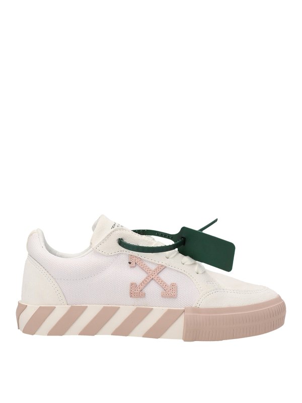 OFF-WHITE: Chaussures de sport - Baskets - Low Vulcanized