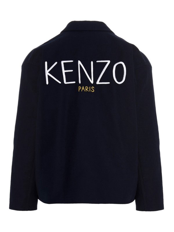 KENZO: casual jackets online - Logo 1970 workwear jacket